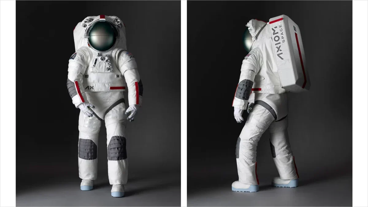 prada va sulla luna con la nuova tuta spaziale by axiom space da Metropolitanmagazine.it prada va sulla luna con la nuova tuta spaziale by axiom space