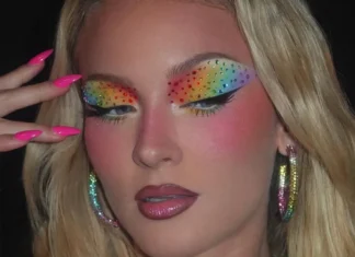 Il Pride si indossa anche con il make-up: l’arcobaleno resta ancora il protagonista assoluto