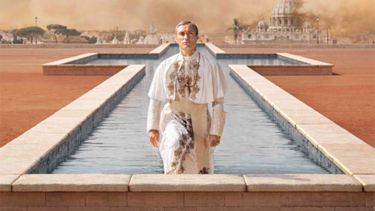 Immagine promozionale di The young pope. Photocredits Comingsoon