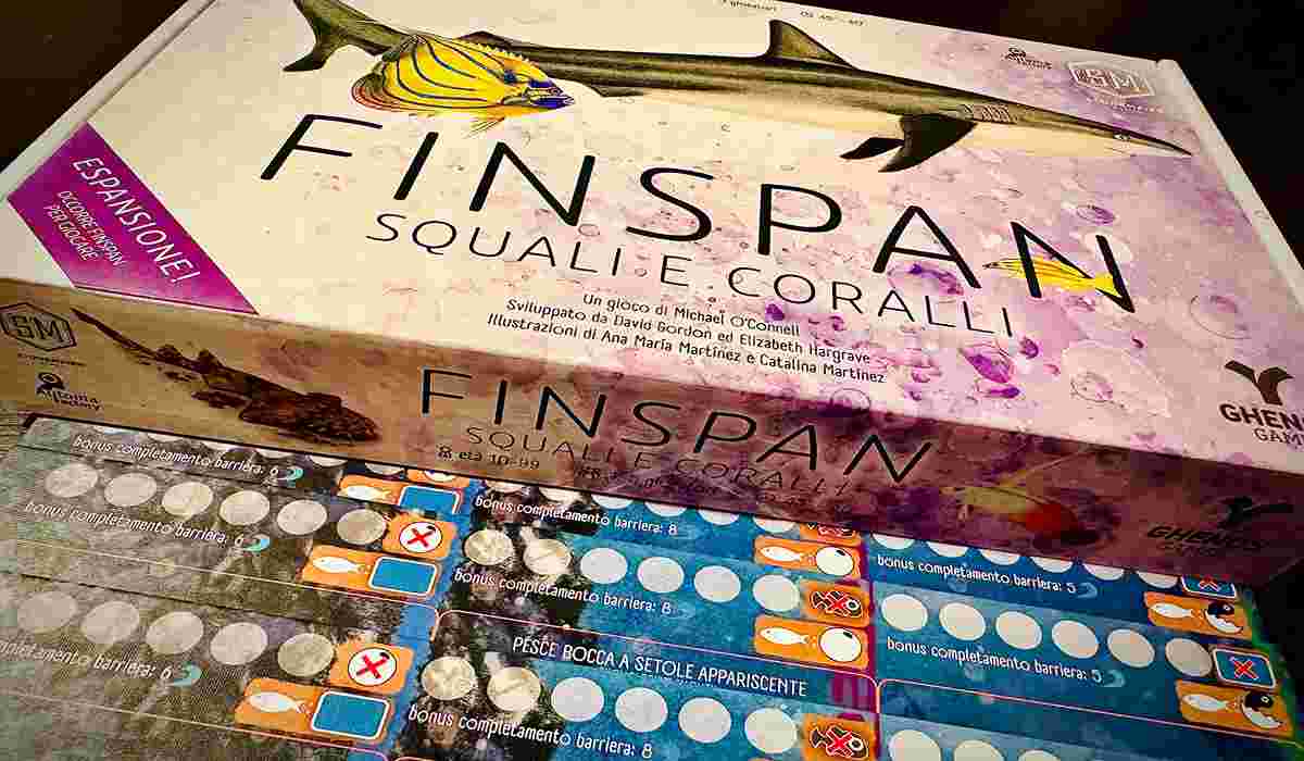 finspan squali e coralli recensione dell8217espansione che porta nuova vita negli abissi da Metropolitanmagazine.it finspan squali e coralli recensione dell8217espansione che porta nuova vita negli abissi