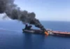 Una petroliera è esplosa per una mina nello Stretto: il pericolo sui transiti di Hormuz e l’autorità iraniana