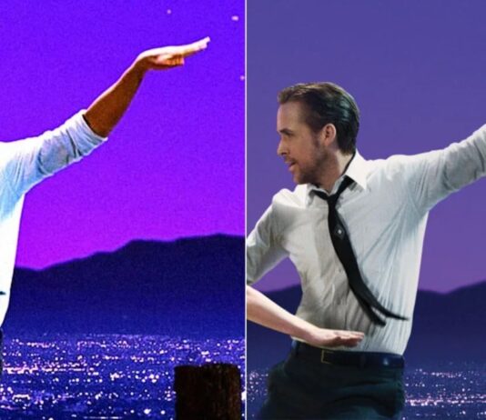 Il poster di ‘La La Land’ aggiusta la mano piatta di Ryan Gosling dopo 10 anni. Il sogno nel cassetto dell’attore