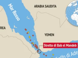 6 navi costrette a invertire rotta nel Mar Rosso dopo le minacce dei ribelli Houthi dello Yemen