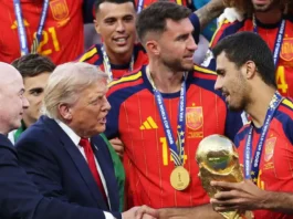 Mondiali 2026, ma il fulcro è Trump: oltre la consegna della Coppa alla Spagna, c’entra anche una maledizione Trump Coppa Spagna - Photo Credits Mint