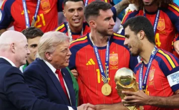Mondiali 2026, ma il fulcro è Trump: oltre la consegna della Coppa alla Spagna, c’entra anche una maledizione Trump Coppa Spagna - Photo Credits Mint