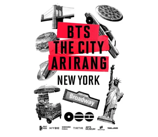 La BTS The City ARIRANG experience approderà anche a New York, per la gioia degli ARMY