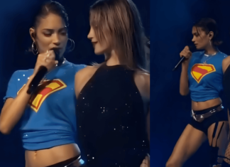 Elodie ormai senza freni con la fidanzata Franceska e dediche d’amore sempre più plateali