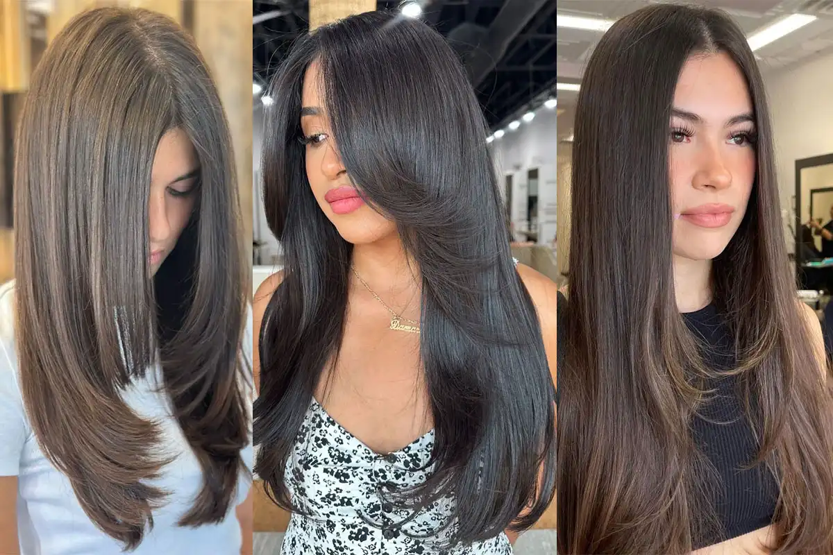 capelli lunghi a dare movimento ci pensa il feather cut da Metropolitanmagazine.it capelli lunghi a dare movimento ci pensa il feather cut