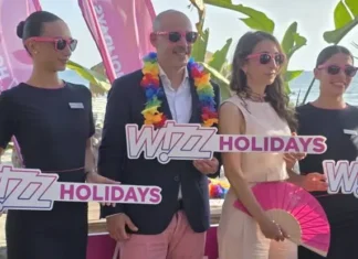 Wizz Air ha presentato a Fregene, presso il Singita Miracle Beach, la nuova piattaforma Wizz Holidays