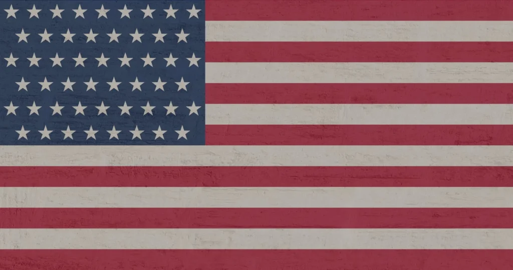 Un bandiera degli Usa