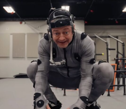 “Il Signore degli Anelli: La caccia a Gollum” inizia le riprese. Rilasciato il primo filmato dal set con Andy Serkis in tuta di ‘cattura movimento’