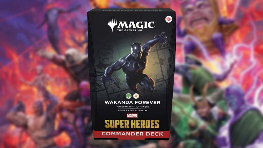Magic the Gathering Marvel Heroes Precon Commander