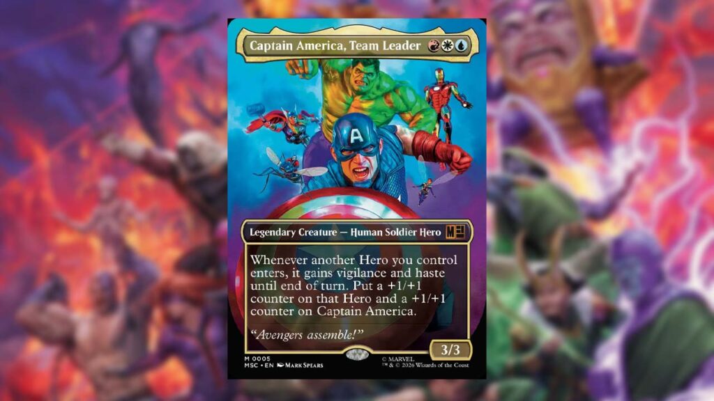 Magic the Gathering Marvel Heroes Precon Commander