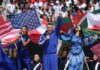 Robbie Williams ha risposto alla accuse sulla presenza di cocaina sul viso alla finale della Coppa Del Mondo Robbie Williams ha risposto alla accuse sulla presenza di cocaina sul viso alla finale della Coppa Del Mondo